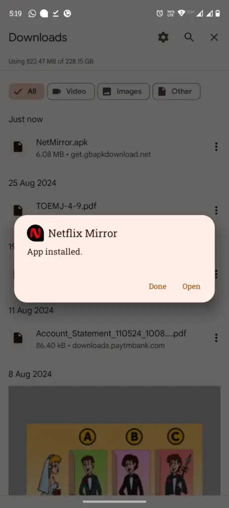 open Netmirror